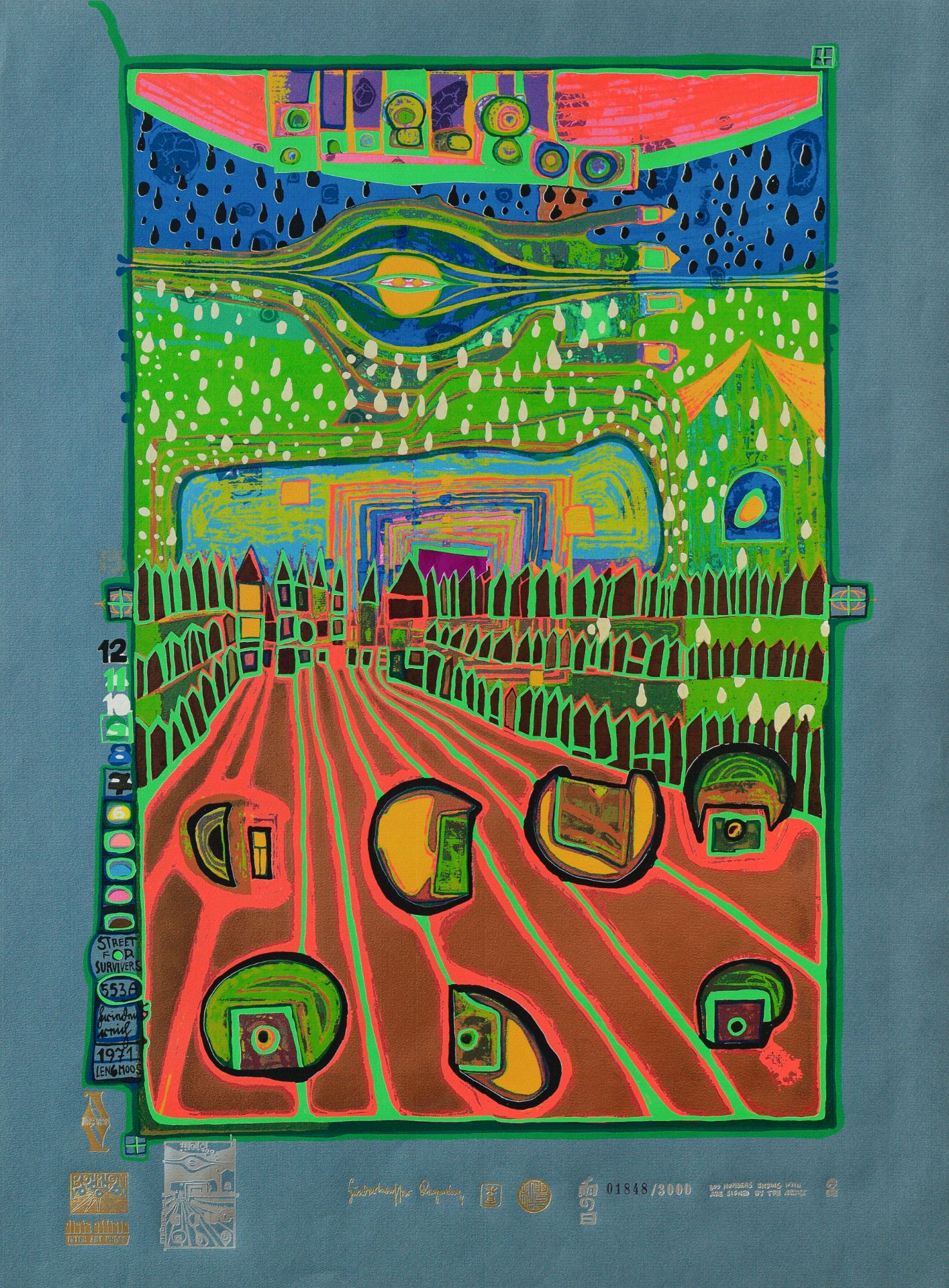 Friedensreich Hundertwasser (1928 Wien - 2000 Brisbane) (F) - Image 4 of 13