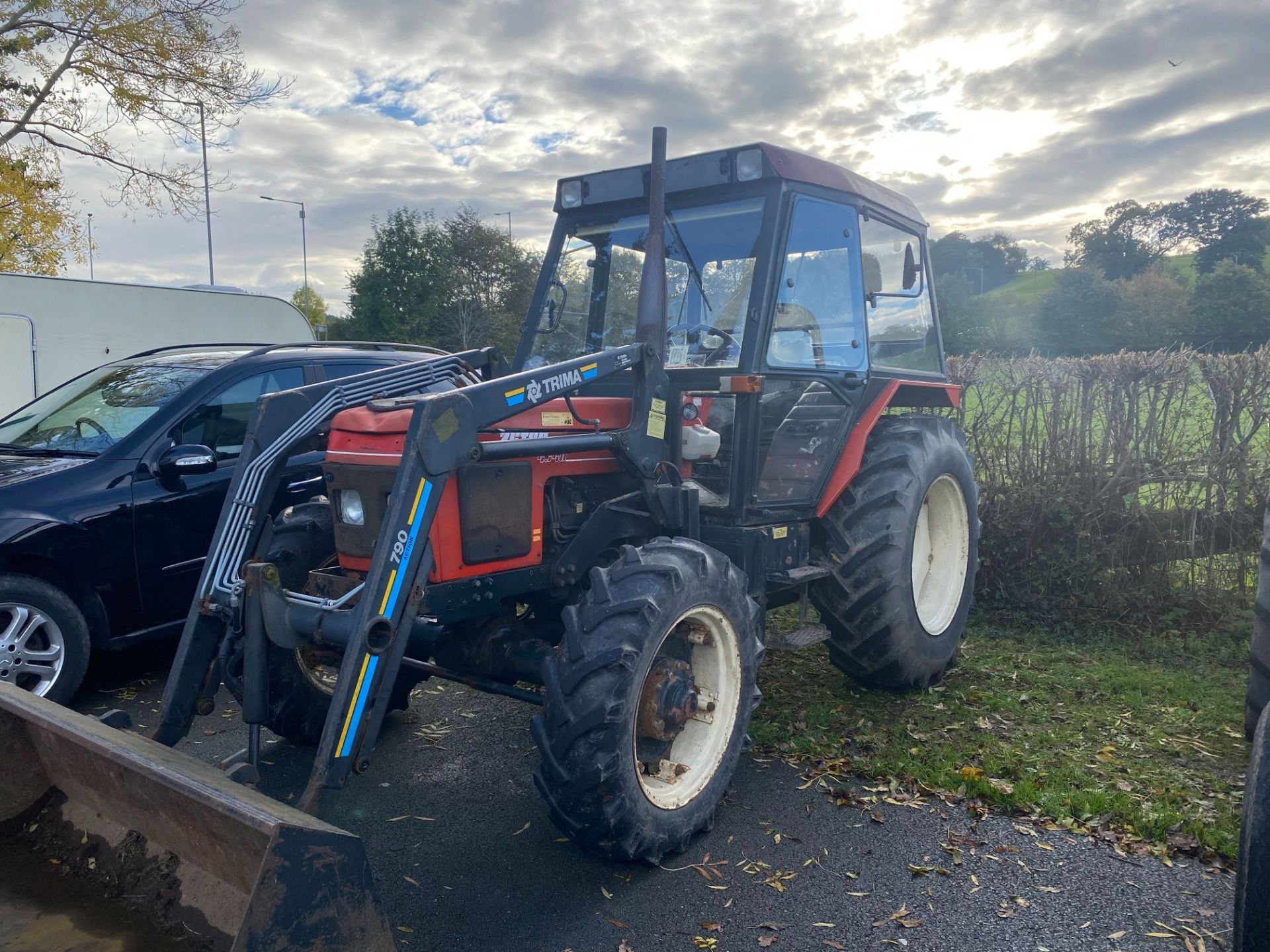 ZETOR 4340 4WD C/W LOADER K696BEP - Image 3 of 4