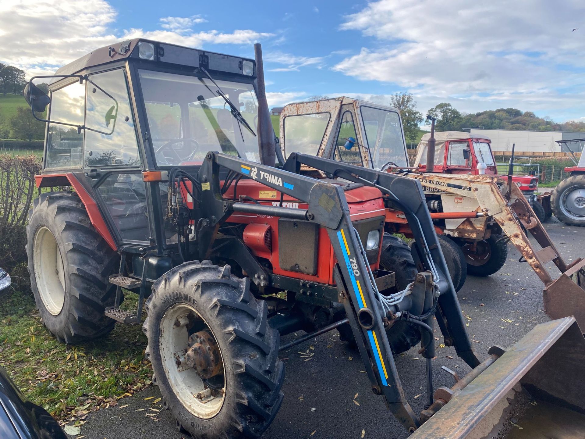 ZETOR 4340 4WD C/W LOADER K696BEP - Image 2 of 4