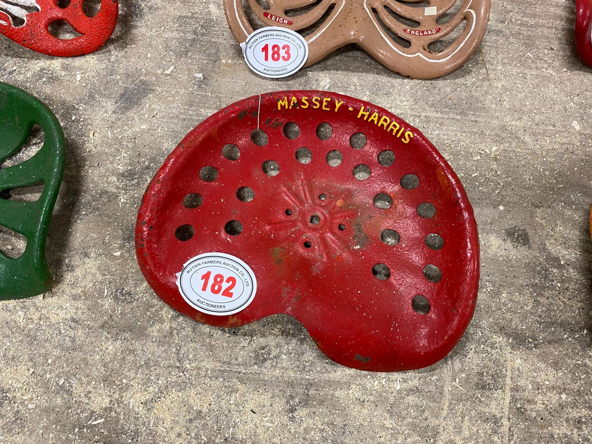 MASSEY HARRIS TRACTOR SEAT