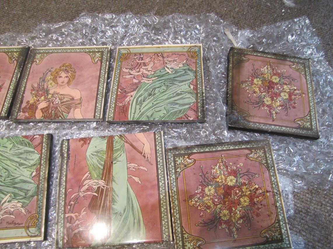 Selection of Victorian tiles. - Image 4 of 4