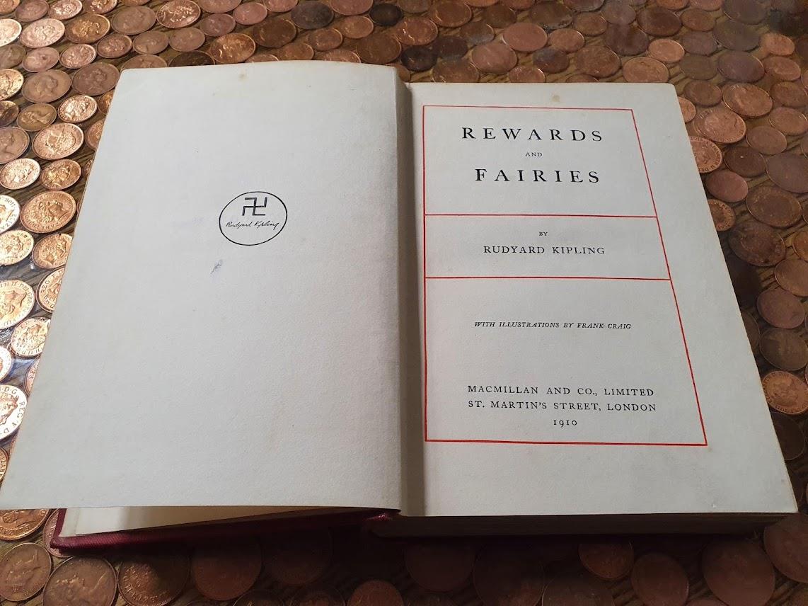 Rewards and Fairies – Rudyard Kipling 1st Edition, - Image 3 of 5