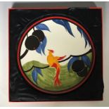 Wedgwood clarice cliff birds of paradise charger.