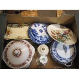 Assorted Pottery and China.