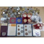 World Coins and English - 3KG Bulk Lot