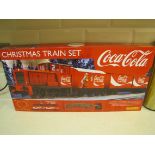 Hornby Coca-Cola train set.