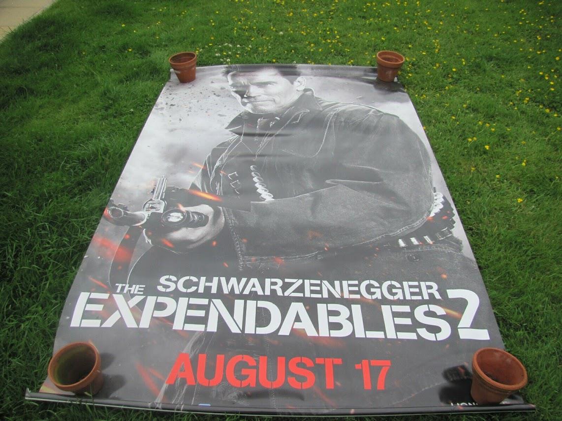 2012 The Expendables 2 – Schwarzeneger Movie Poster.