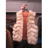 Vintage Fur Waistcoat.