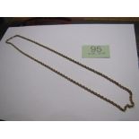 9ct gold chain – 5.14g.