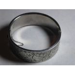 Sterling silver bangle