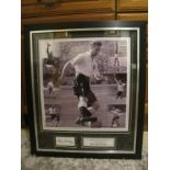 Tom Finney autograph montage.