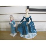 Royal Doulton Janine & Carrie.
