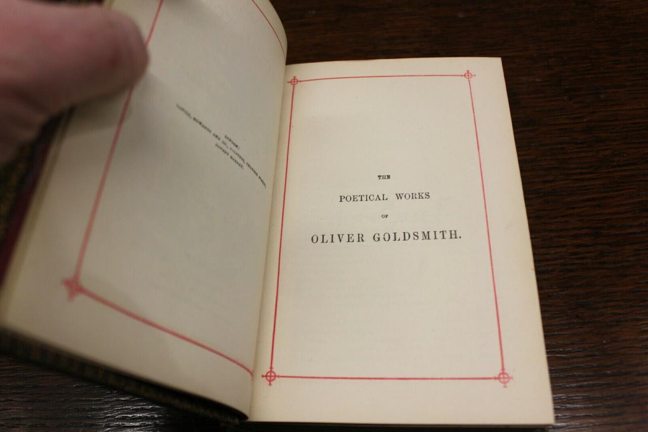 1853 Poetical Works Of Oliver Goldsmith. - Image 3 of 4