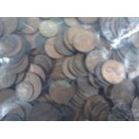 British Copper Coinage - 2KG Bulk Lot - George III (1807) to Elizabeth II