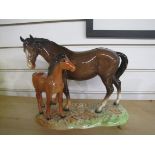 Beswick Horse and Foal.