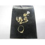 9ct Gold Bracelet and Ring.