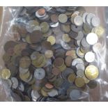 World Coins and Some Tokens -2 & Half KG Bulk Lot