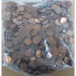 German FDR 1 Pfennigs - 2KG Bulk Lot