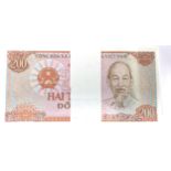 Vietnam 200 Dong - Uncirculated Bank Bundle - KM P-100