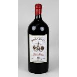 Impérial-Flasche Bordeaux Grand-Puysegur Haut-Médoc 2001, 600 cl, H 50,5 cm, Füllhöhe Halsansatz,