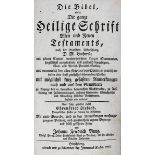 Die Bibel oder Die ganze Heilige Schrift Alten und Neuen Testaments nach Martin Luther..., hrsg.