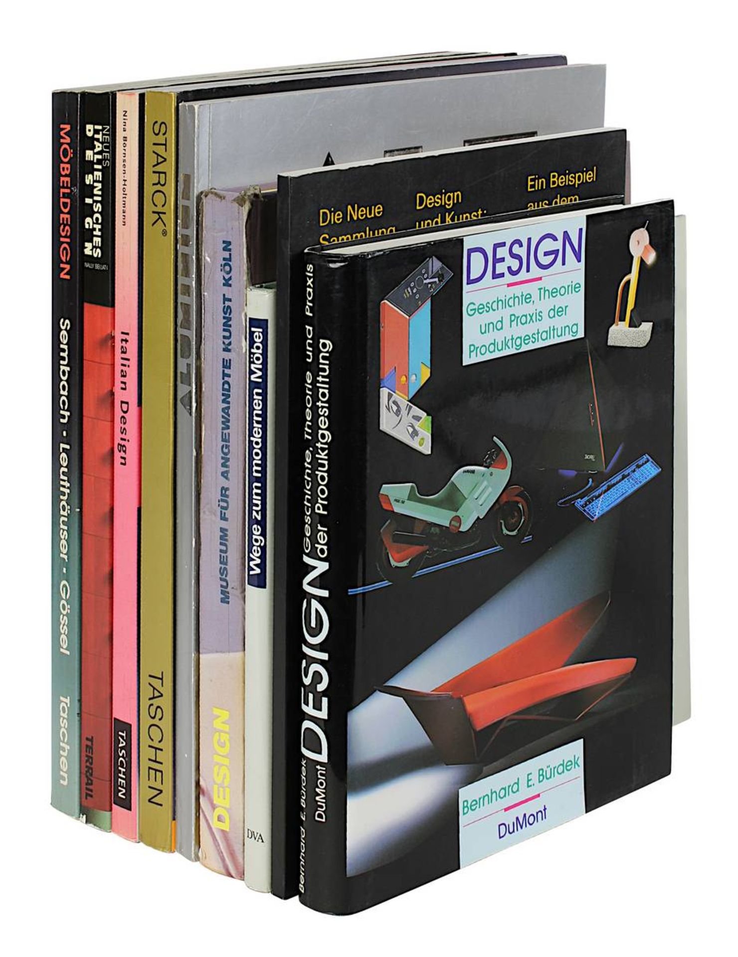 Neun Bücher zu Design, 2. H. 20. Jh.: Bürdek, B. Design, DuMont Verlag Köln 1991, Design und