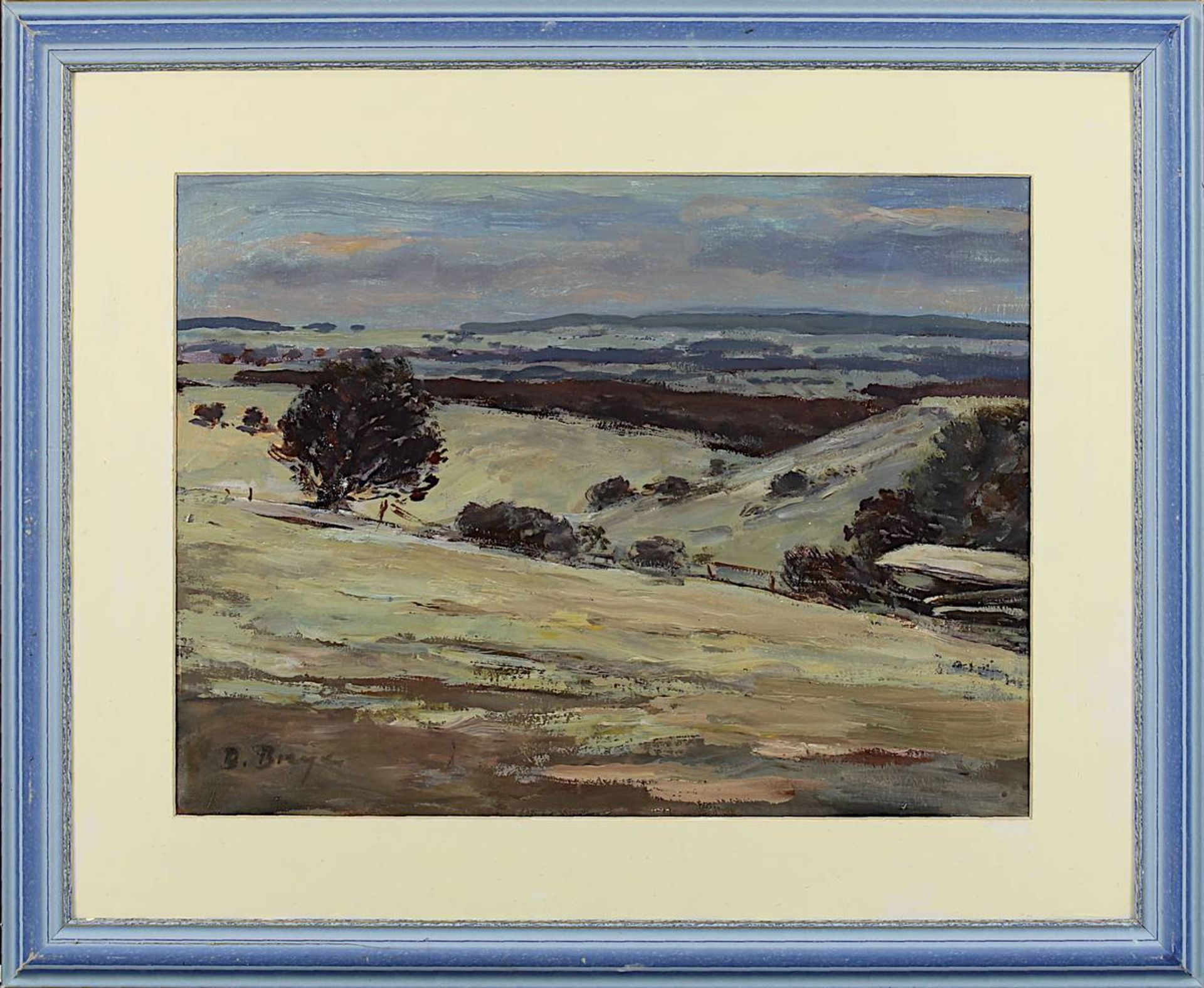 Breyer, Benno (Ommersheim 1939 - 2013 Ommersheim), 3 Arbeiten des Künstlers: Winterlandschaft in - Image 7 of 7