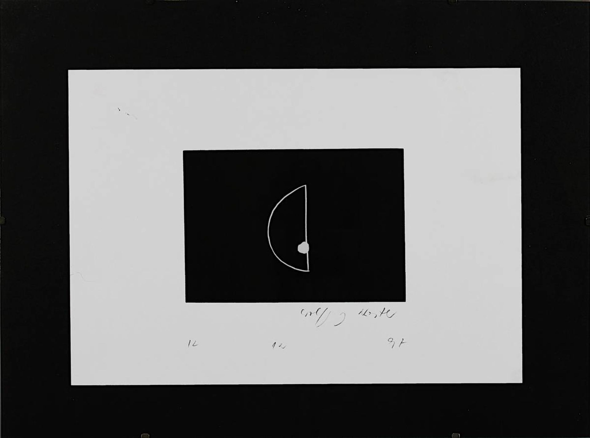 Nestler, Wolfgang (geb. Gershausen 1943), 11 Linolschnitte, jeweils Komposition ohne Titel, alle - Bild 2 aus 8