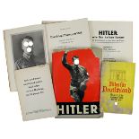 Fünf Hefte u. Schriften zu Adolf Hitler u. der NSDAP, Deutsches Reich 1933 - 1945: "Hitler", Eine