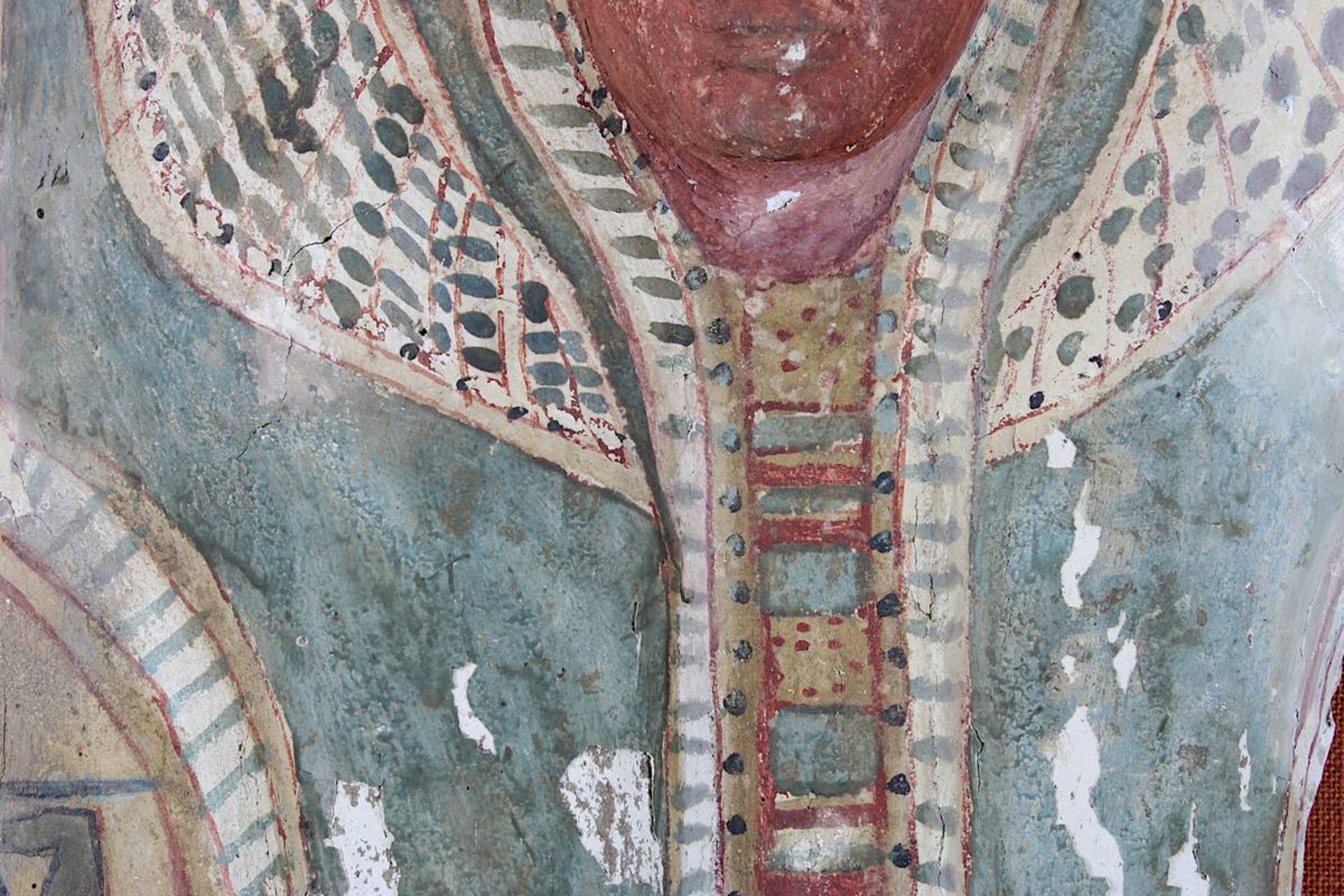 Ägyptische Sarkophag-Maske, spät-ptolemäisch, griechisch-römisches Ägypten ca. 6.-2. Jh. v. Chr., - Image 9 of 14
