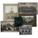 Konvolut Studentika, 1. Drittel 20. Jh., KB Germania, 5 Fotos meist um 1912, u.a. zum 35. Jährigen