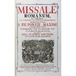 Missale Romanum ... Restitutum S. Pii Pontif. Maximi ..., Venedig bei Baglioni Erben 1823, mit