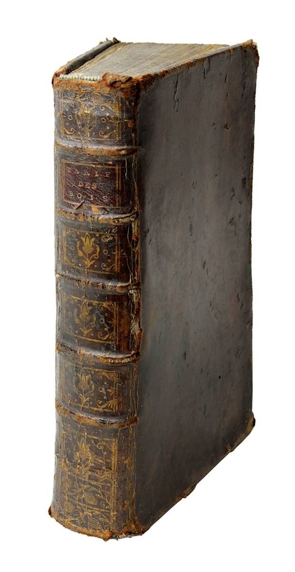 Segondat "Traité de la Mesure des Bois", Rochefort bei P. Faye 1765, mit gestochener - Image 2 of 2