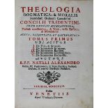 Natali Alexandro "Theologia Dogmatica & Moralis Secundum Ordinem Catechisimi Concilii