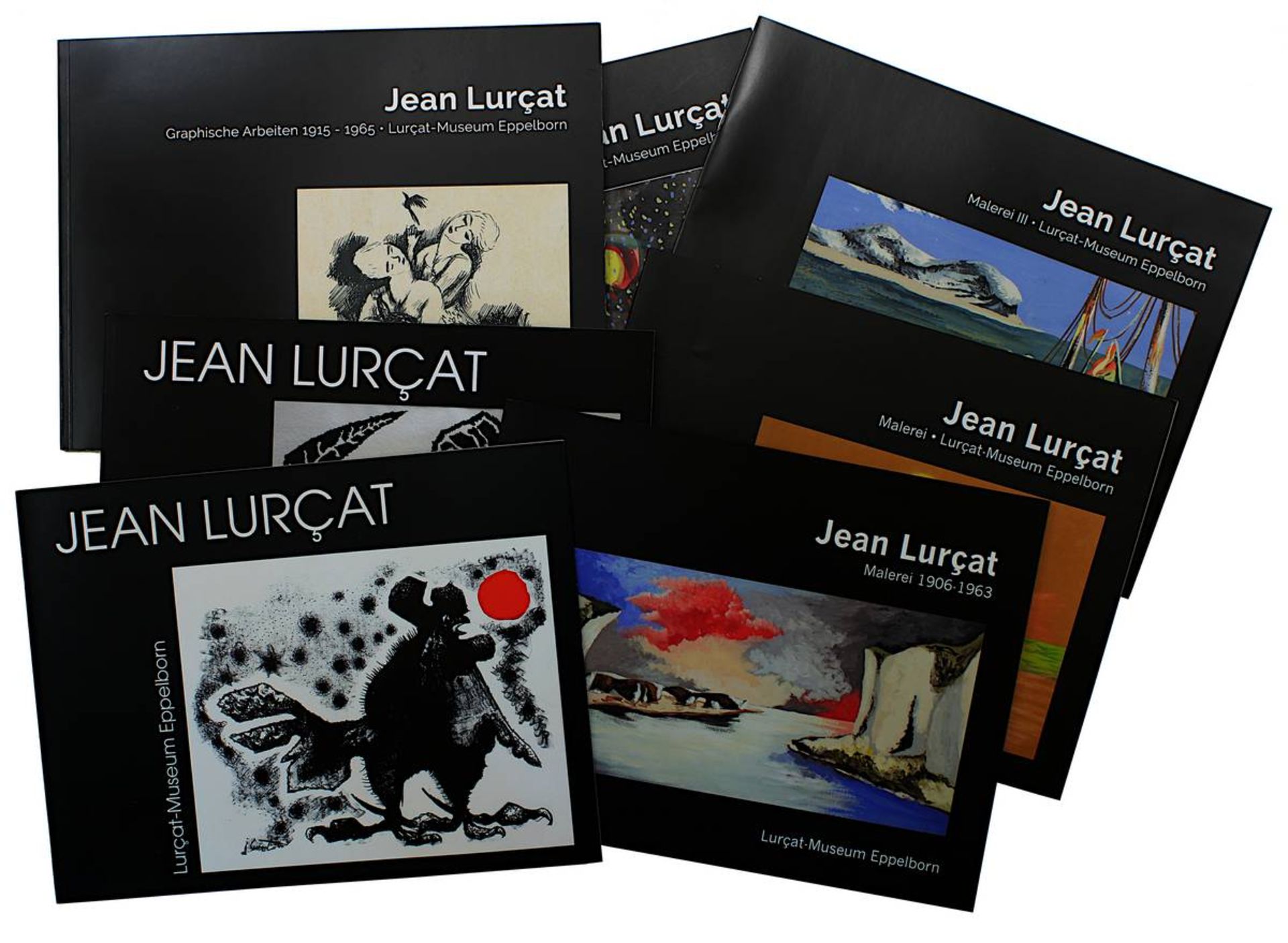 Lurcat, Jean (Bruyères 1892 - 1966 Saint-Paul-de-Vence), Teller mit Kopfmotiv, roter Scherben, - Image 6 of 6