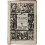 "Biblia Sacra" - vulgatae editionis Sixti V. Pont Max. Iussu recognita et Clementis VIII, Köln bei