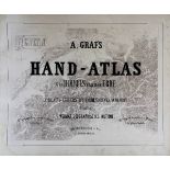 Gräf, Adolf "Hand-Atlas des Himmels und der Erde", 5. Auflage, Weimar Geographisches Institut o.