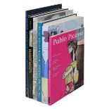 Sieben Bücher zu Künstlern der Moderne, 2. H. 20. Jh., Müller, M. "Pablo Picasso Lebensfreude",