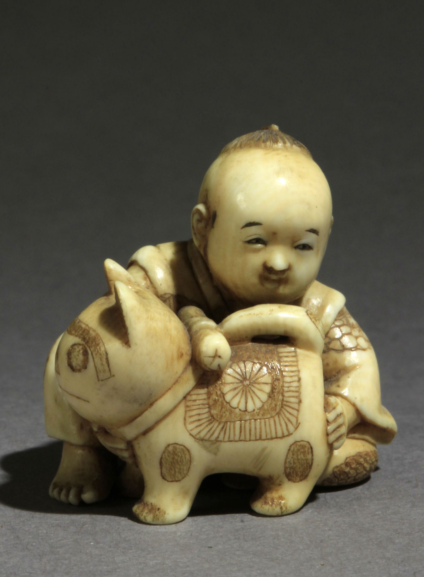 A Japanese netsuke circa 1860-1880 from Meiji period