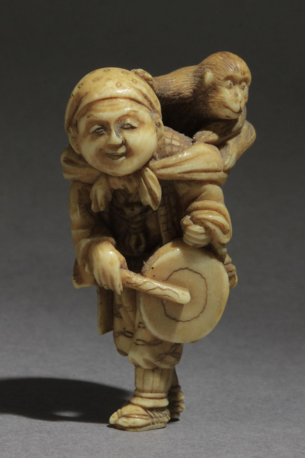 A late 19th century Japanese netsuke from Meiji period