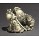 A late 19th century Japanese netsuke from Meiji period