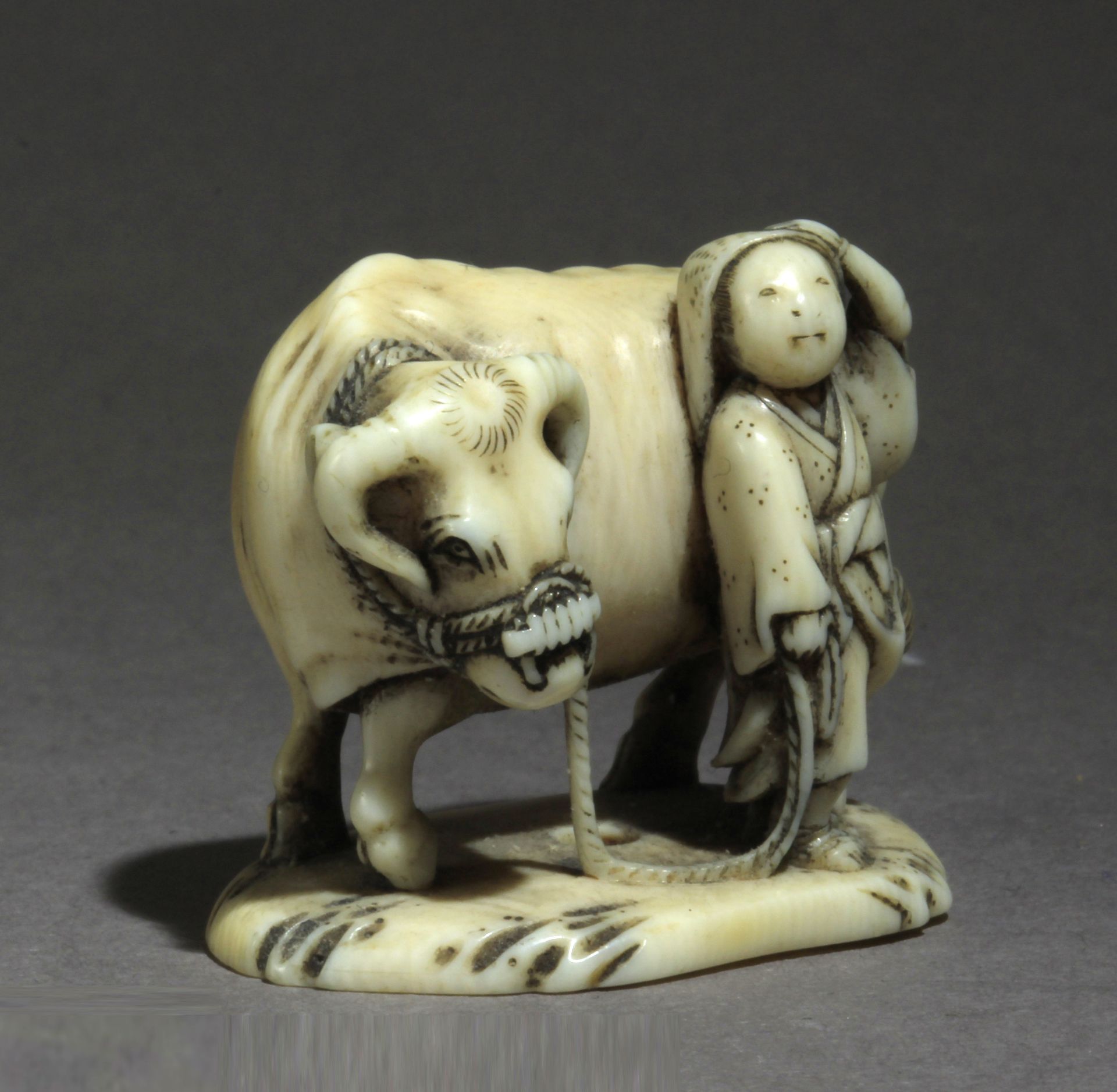 A mid 19th century Japanese netsuke from Edo period - Image 6 of 8