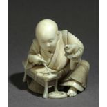 A late 19th century Japanese netsuke from Meiji period