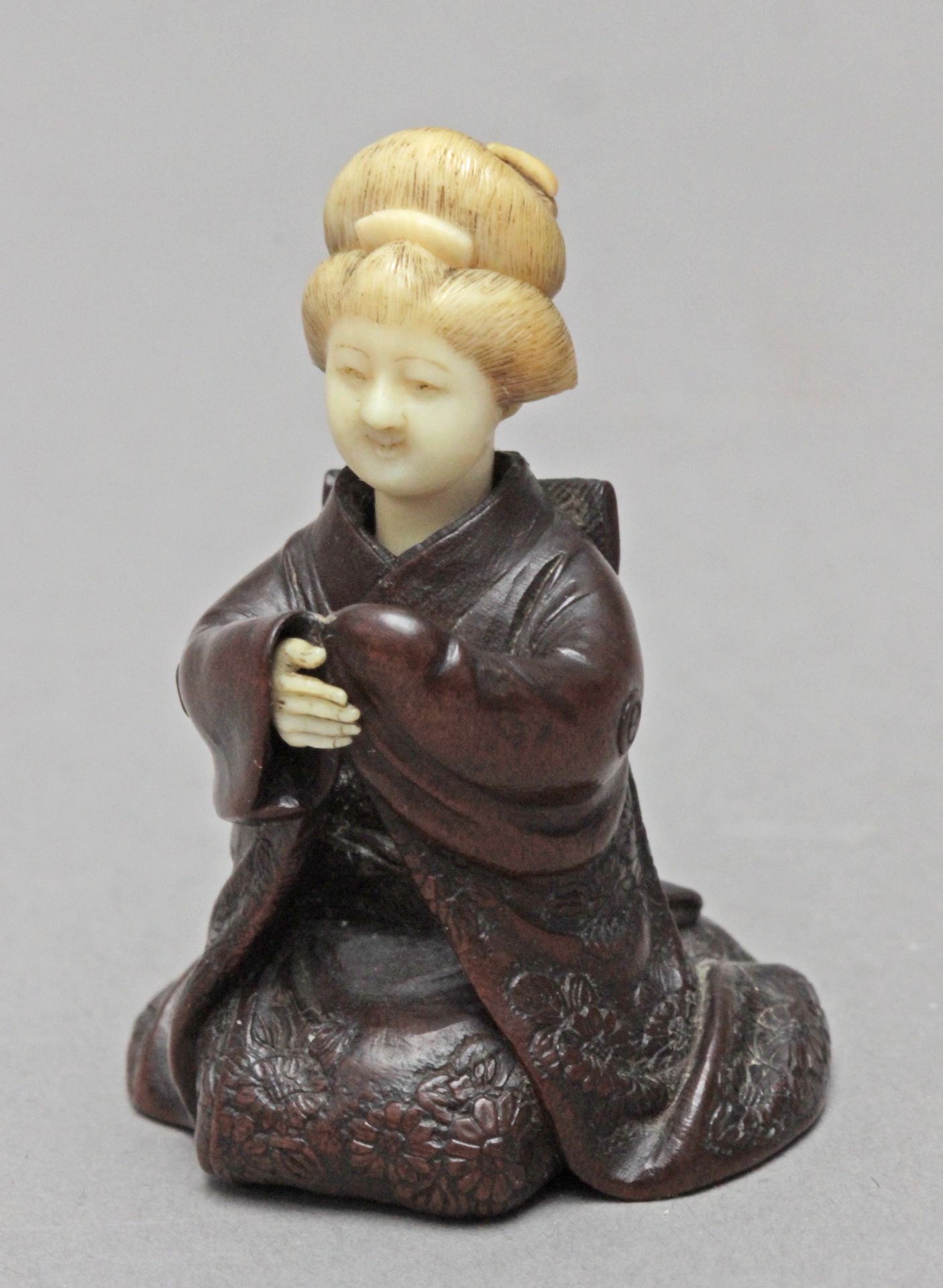 A late 19th century Japanese netsuke from Meiji period