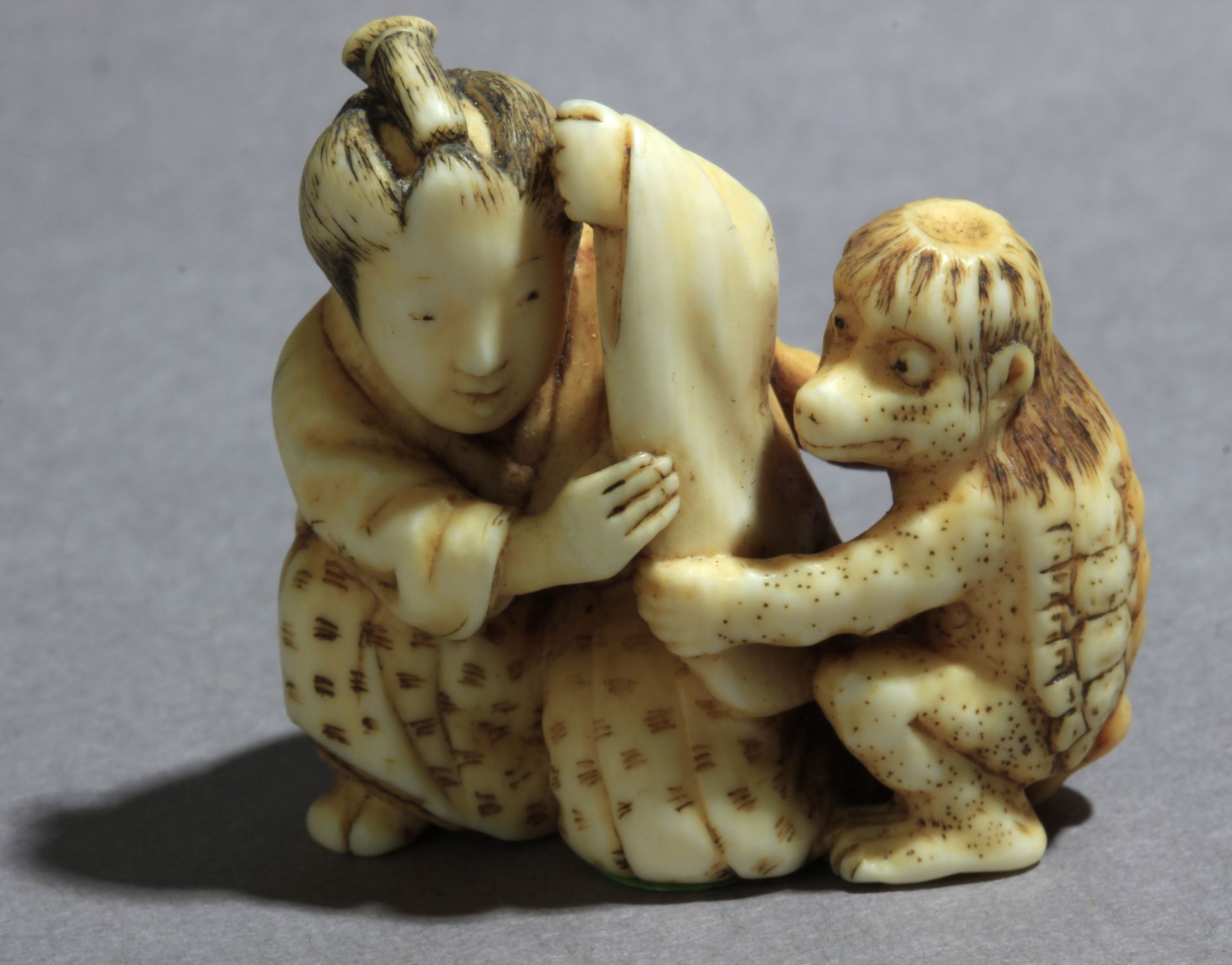 A mid 19th century Japanese netsuke from Edo period