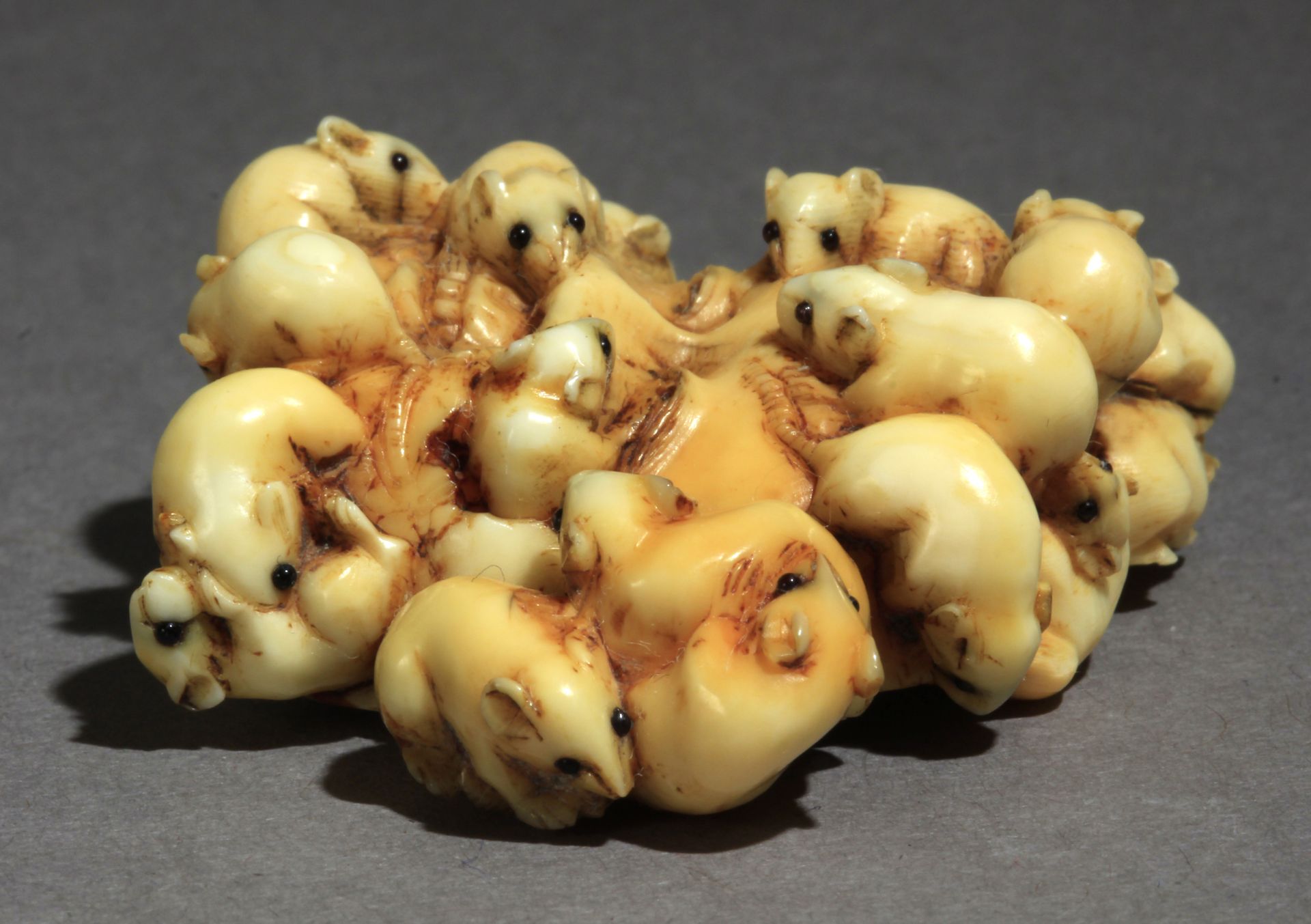 A mid 19th century Japanese netsuke from Meiji period