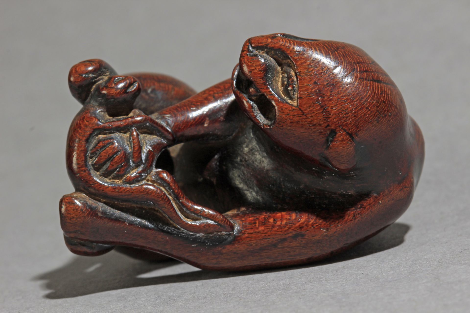 An early 19th century Japanese netsuke from Edo period - Image 7 of 7