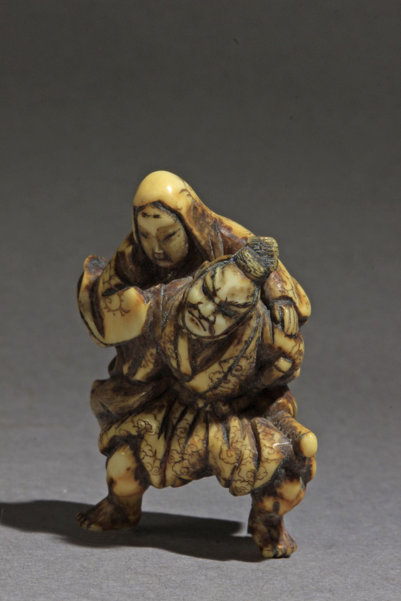 A mid 19th century Japanese netsuke from Edo period