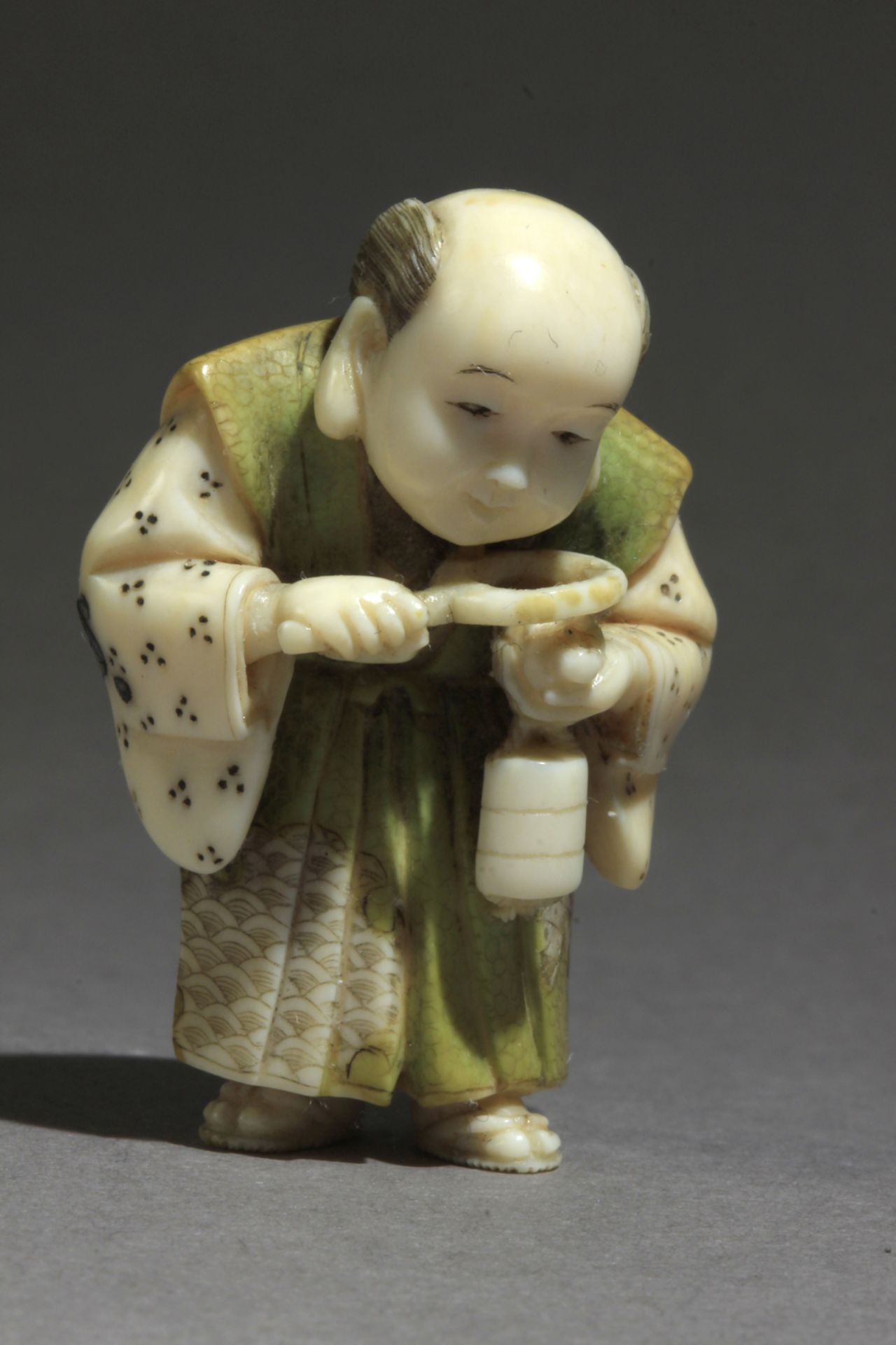 A Japanese netsuke from Meiji period circa 1900