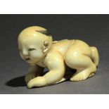 A late 19th century Japanese netsuke from Meiji period